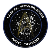 USS FEARLESS Uniform Patch