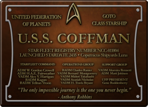 Dedication Plaque