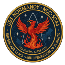 USS NORMANDY Patch